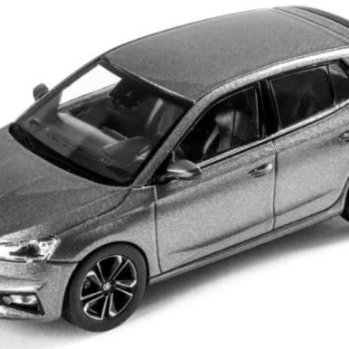 FABIA MODELLAUTÓ 1:43 SZÜRKE